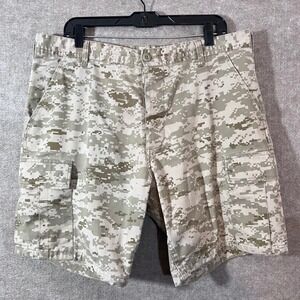 Rothco BDU Cargo Shorts Mens XL Digital Desert Camo Tactical Gorpcore Military